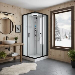 box doccia cabinato 90x90