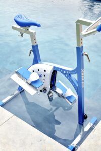 idrobike aquabike in alluminio per aquafitness