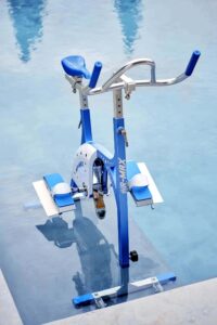 idrobike aquabike in alluminio per aquafitness