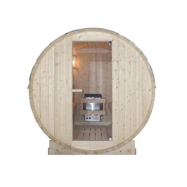 sauna a botte in abete 6 persone