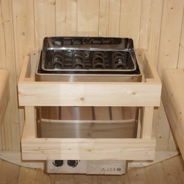 sauna a botte in abete 6 persone