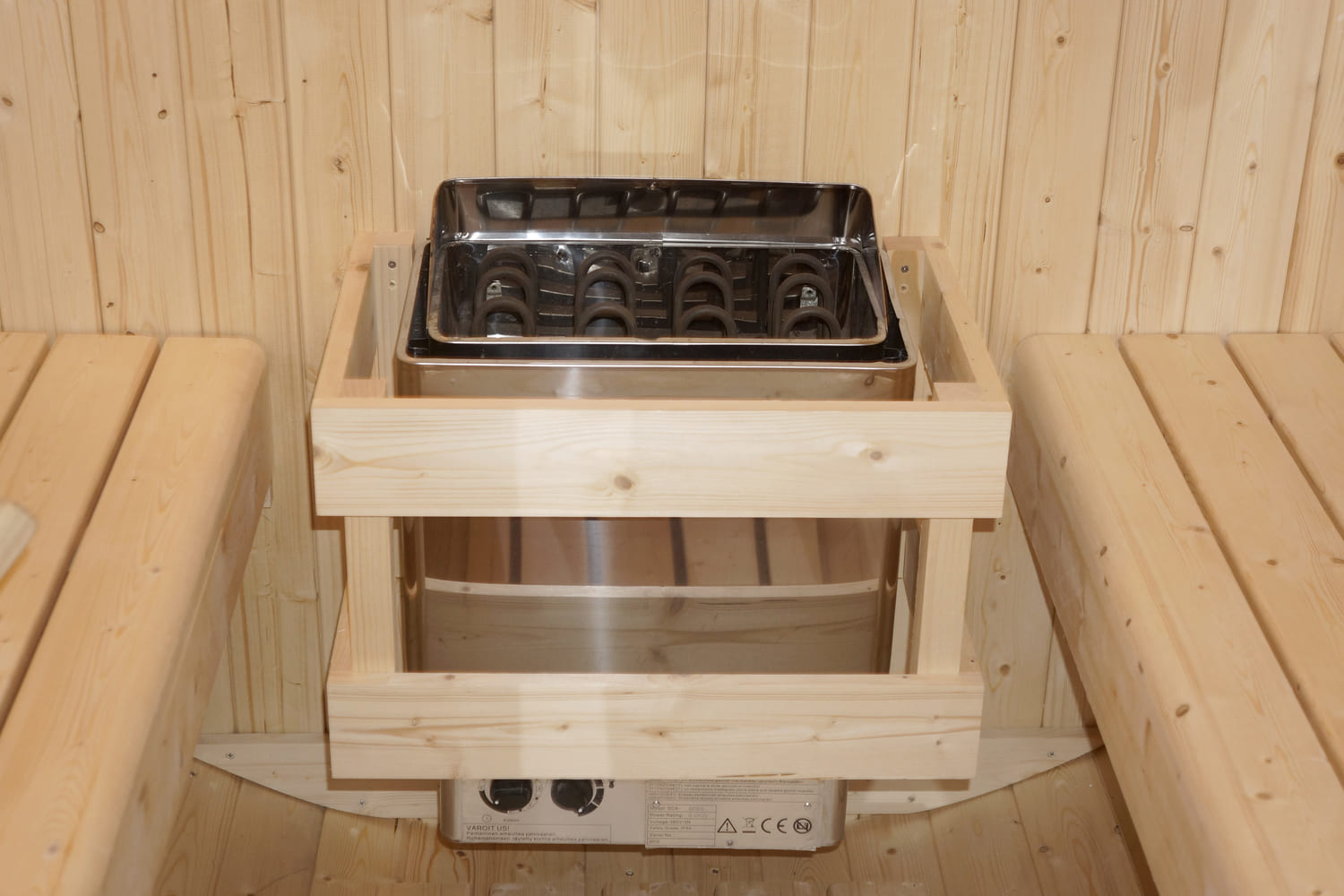 sauna a botte in abete 6 persone