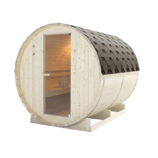 sauna a botte in abete 6 persone