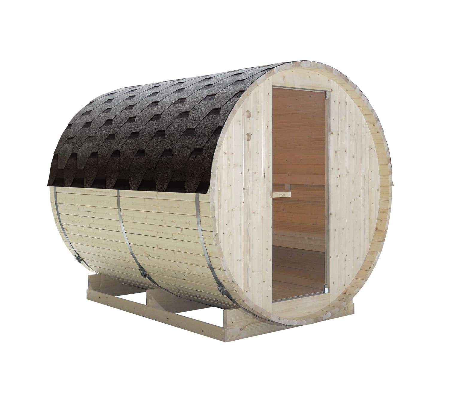 sauna a botte in abete 6 persone