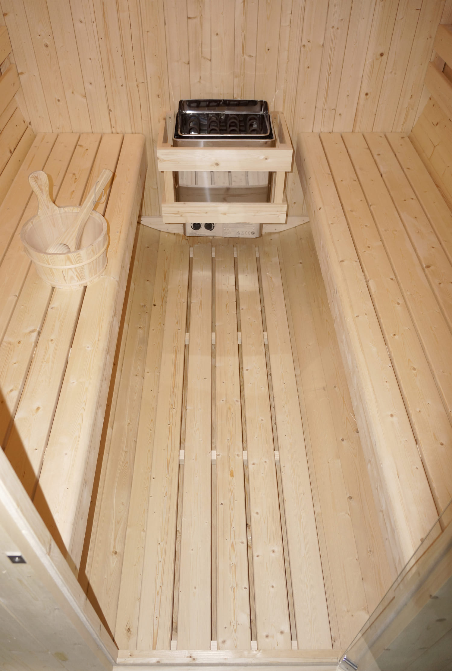sauna a botte in abete 6 persone
