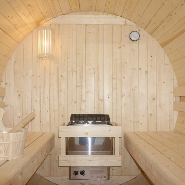 sauna a botte in abete 6 persone