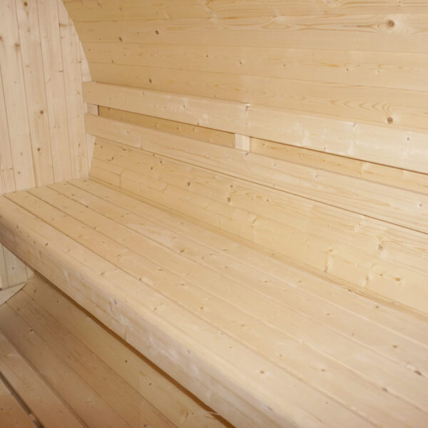 sauna a botte in abete 6 persone