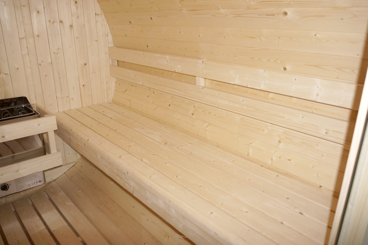 sauna a botte in abete 6 persone