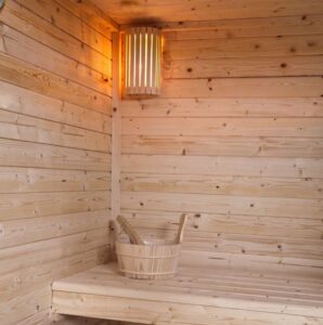 interno sauna in abete da esterno che costa poc