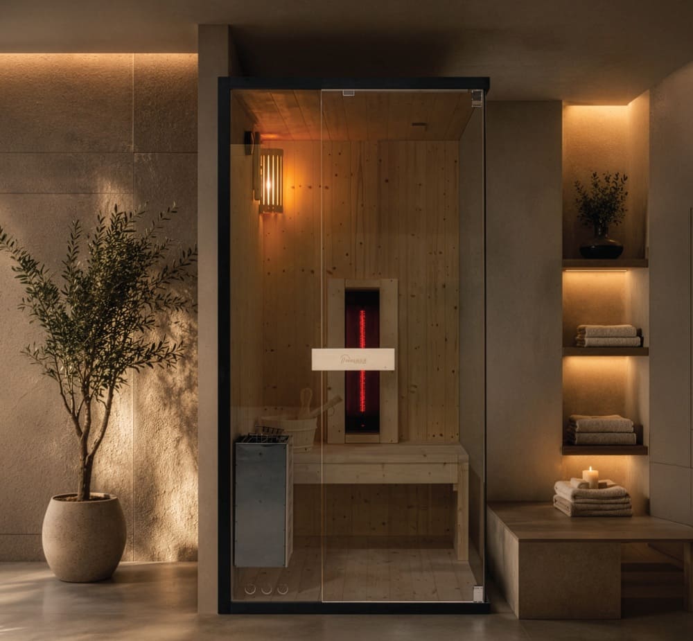 sauna combinata 1 posto