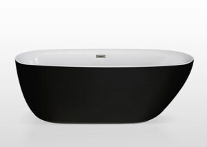 Vasca Freestanding nera vista1 G9036