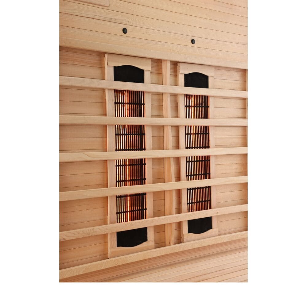 Sauna a infrarossi 2 posti vetrata