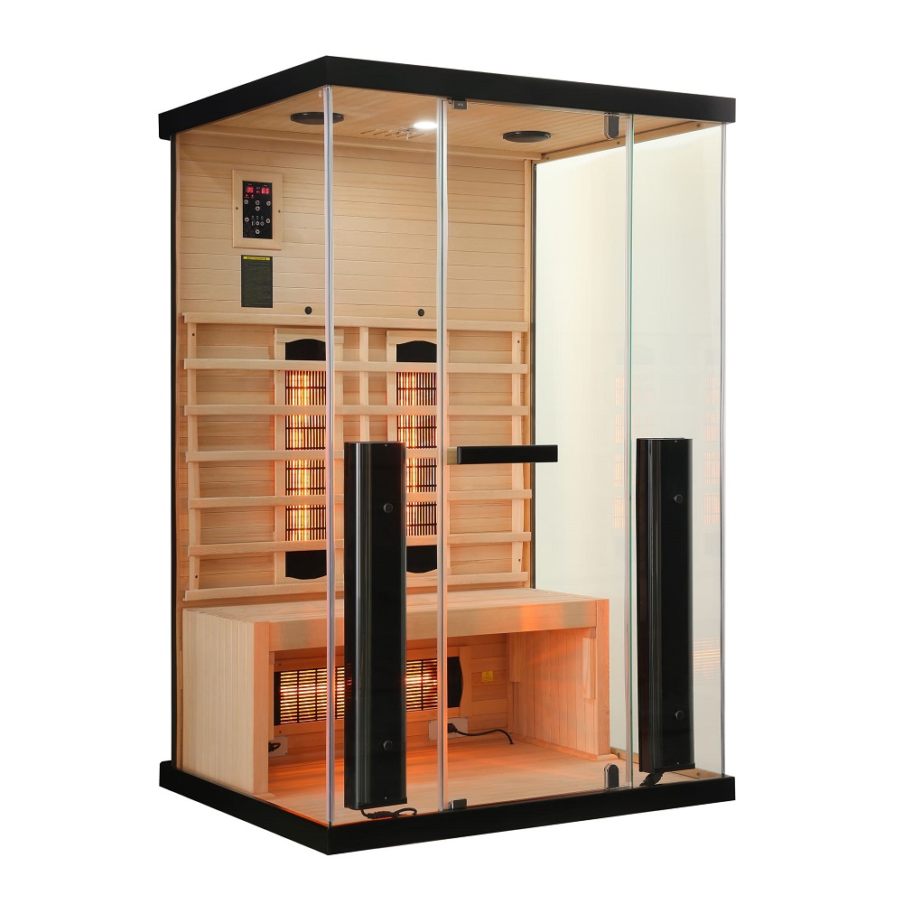 SB40125 sauna infrarossi vetro 2 persone
