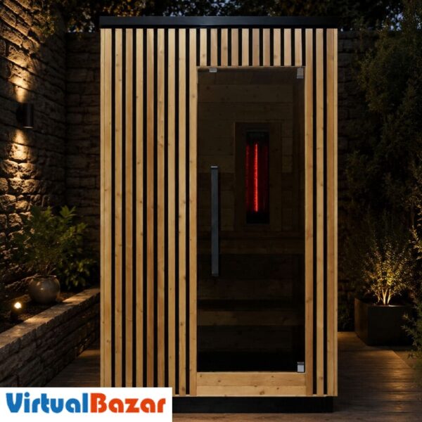 Sauna combinata da esterno