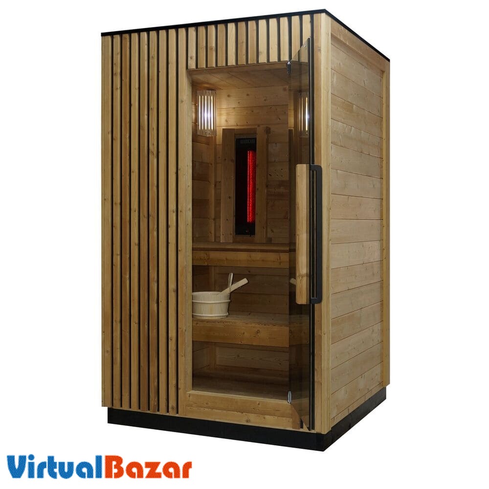 Sauna combinata da esterno