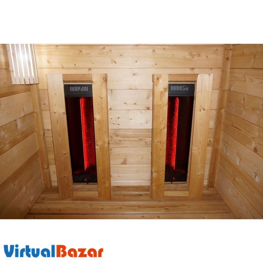 Sauna combinata da esterno