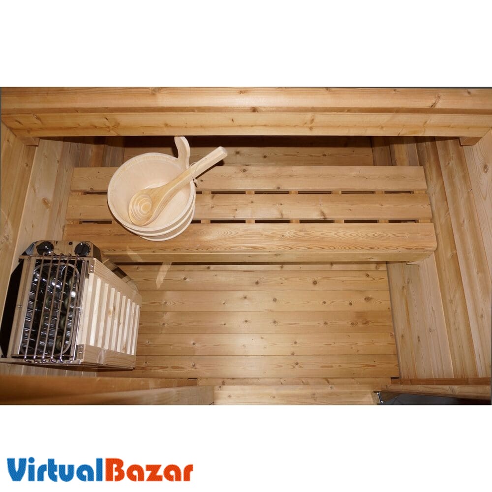 Sauna combinata da esterno