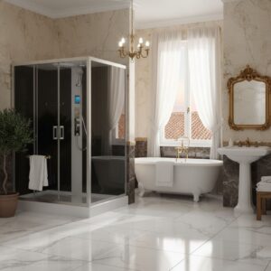 box doccia completo chiuso 160x90