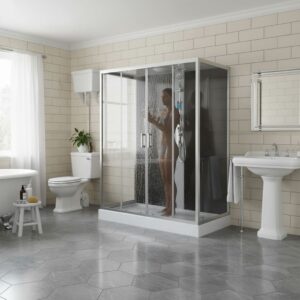 box doccia completo chiuso 160x90