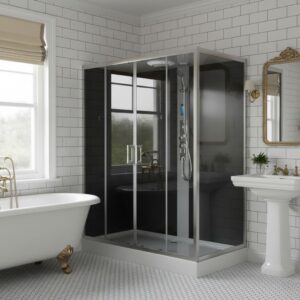 box doccia completo chiuso 160x90