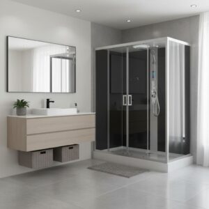 box doccia completo chiuso 160x90