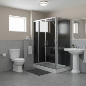box doccia completo chiuso 160x90