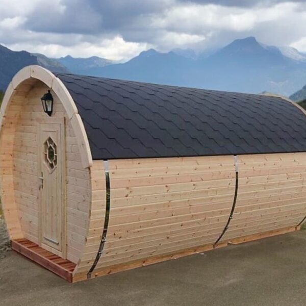 arredi interni bungalow per camping a botte in legno o glamping
