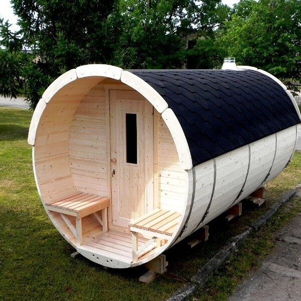 Esempio sauna a botte