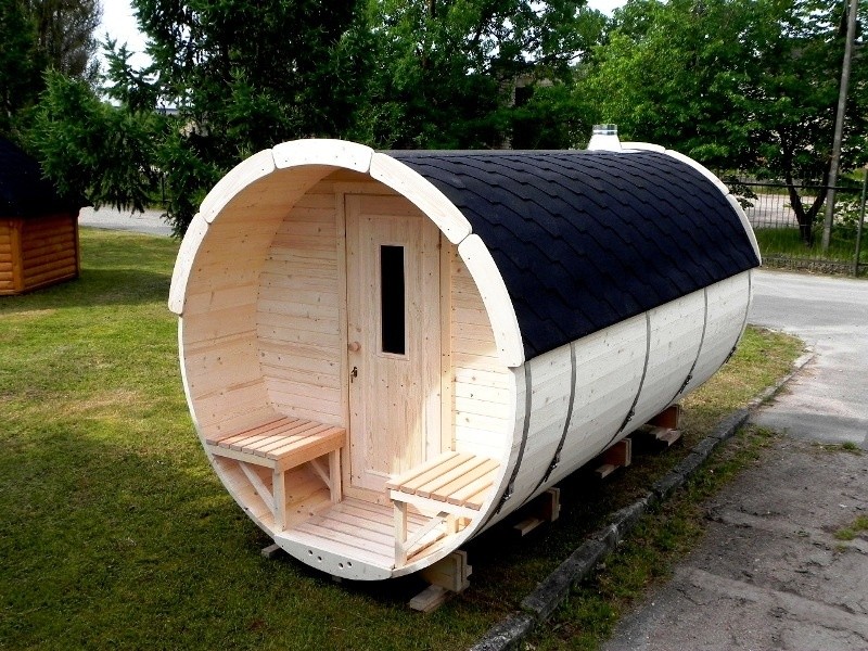 Esempio sauna a botte