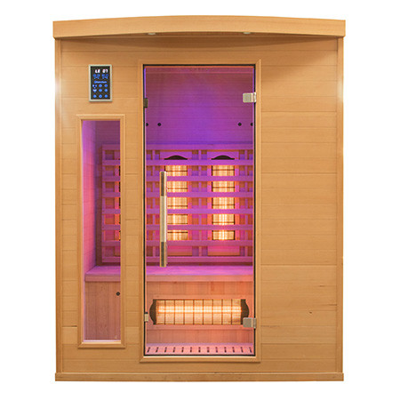 Sauna infrarossi 3 persone cromoterapia