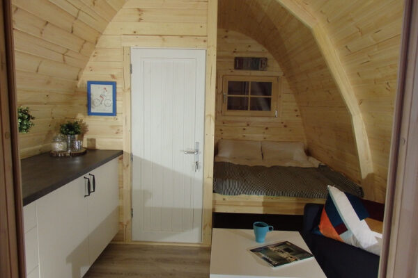 Bungalow Camping POD in legno casetta giardino 6x3 m
