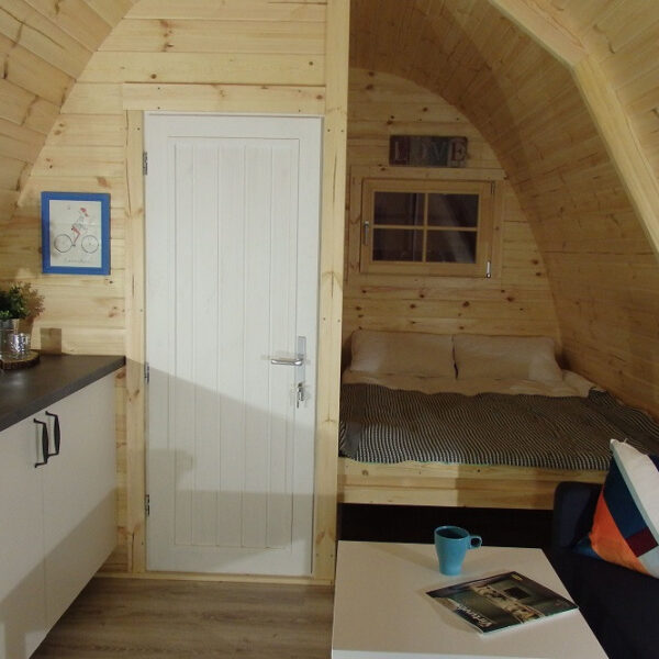 Bungalow Camping POD in legno casetta giardino 6x3 m