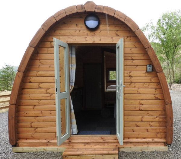 Bungalow Camping POD in legno casetta giardino 6x3 m