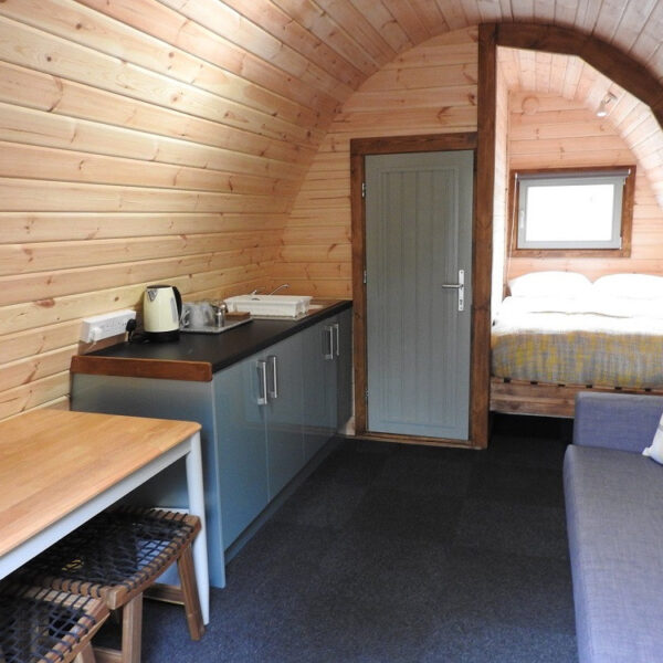 Bungalow Camping POD in legno casetta giardino 6x3 m