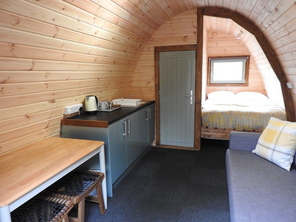 Bungalow Camping POD in legno casetta giardino 6x3 m