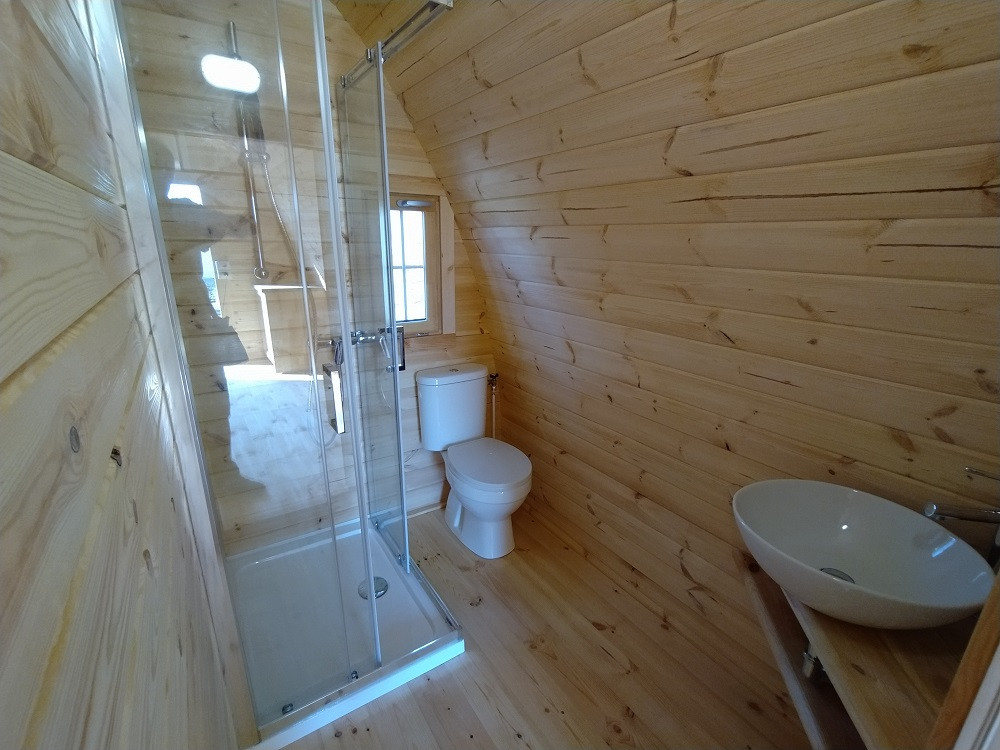 Bungalow Camping POD in legno casetta giardino 6x3 m