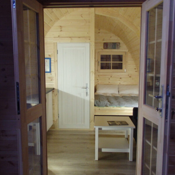 Bungalow Camping POD in legno casetta giardino 6x3 m