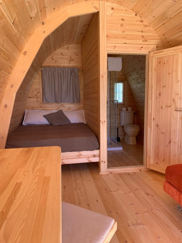 Bungalow Camping POD in legno casetta giardino 6x3 m