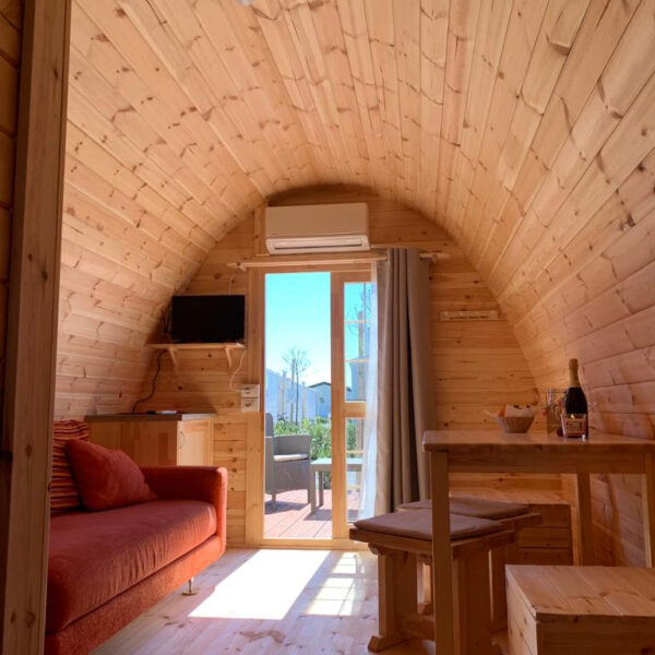 Bungalow Camping POD in legno casetta giardino 6x3 m