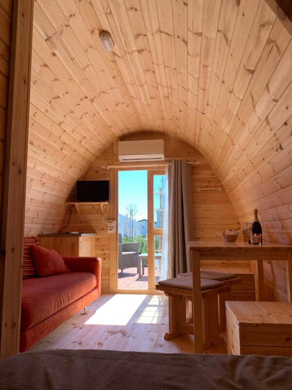 Bungalow Camping POD in legno casetta giardino 6x3 m