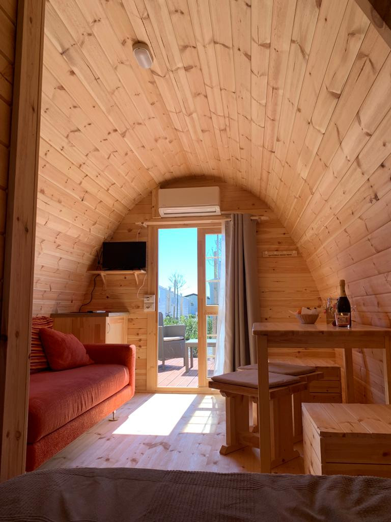 Bungalow Camping POD in legno casetta giardino 6x3 m