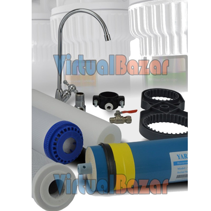 Hydrofast W100 Impianto Osmosi Inversa Con Acqua Calda, Filtrazione 6 Stadi, Rubinetto Con 8 Temperature E Display TDS