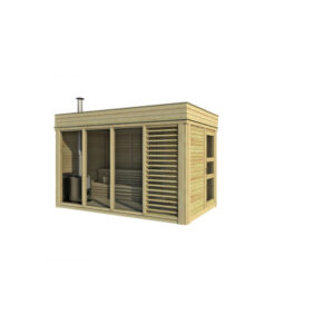 Gazebo in legno da giardino modulare completamente personalizzabile Garden Cube