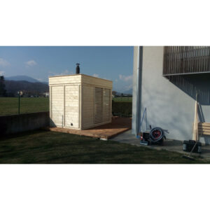 Gazebo in legno da giardino modulare completamente personalizzabile Garden Cube