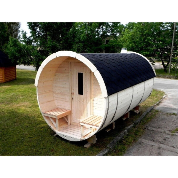 Esempio sauna a botte