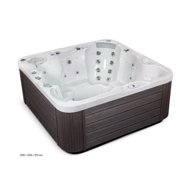 Vasca idromassaggio minipiscina SPA 5 posti 2x2 m