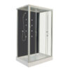 Box doccia idromassaggio 120x90cm vista a sinistra