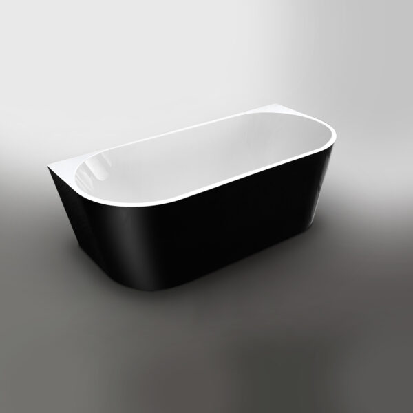 Vasca da bagno freestanding Diadema BLACK 170x80cm