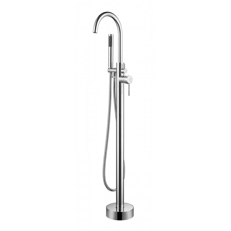 Rubinetteria a colonna per vasca freestanding modello W-F697