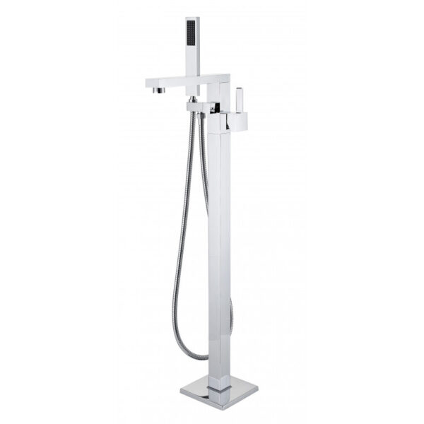 Rubinetteria a colonna per vasca da bagno freestanding